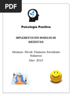 Implementación Modelos de Bienestar