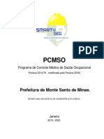 Pcmso: Prefeitura de Monte Santo de Minas