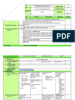 Mapeh: Daily Lesson Log in School Grade Level Teacher Learning Area Teaching Date and Time Quarter