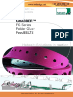 Grabber™: FG Series Folder Gluer Feedbelts