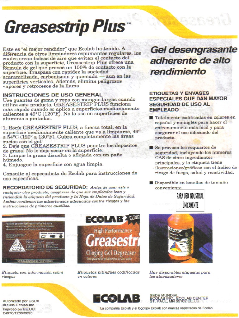 PI Grease Strip Plus 2 PDF