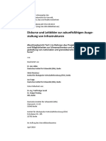 Diskurse Und Leitbilder Zur Zukunftsfähigen Ausge-Staltung Von Infrastrukturen