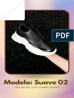 Modelo: Suave 02: Liso Negro Con Charol Negro
