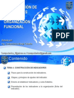 CONSTRUCCIÓN DE INDICADORES PARA LA ORGANIZACIÓN