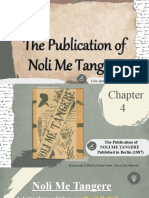 The Publication of NOLI ME TANGERE