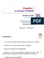 Chapitre 1 - Obligations Et Taux Dintérêt - Partie 1