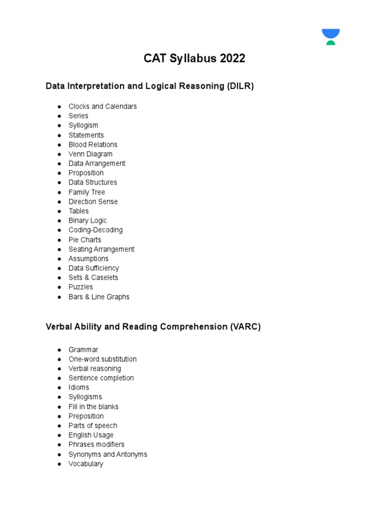cat-syllabus-pdf