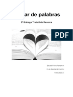 Un Par de Palabras: 2 Entrega Treball de Recerca