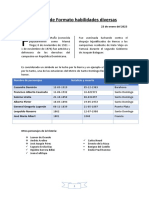 Practica de Formato Habilidades Diversas