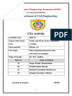 CIA Activity: Department of Civil Engineering