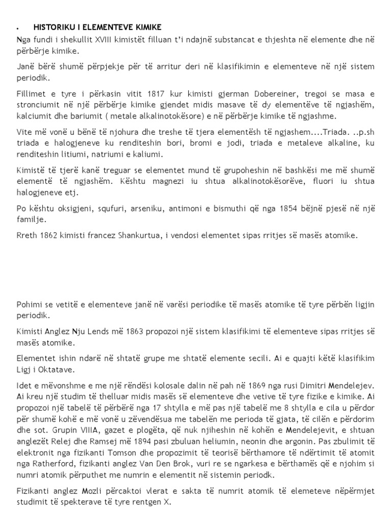 Projekti I Kimis 2023 Pdf