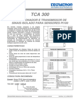 Condicionador E Transmissor de Sinais Isolado para Sensores Pt100