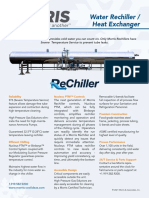 Water Rechiller / Heat Exchanger
