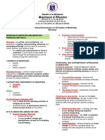 1st Periodical Exam in Principles of Marketing Reviewer