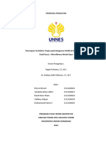 Proposal Penelitian: Dosen Pengampu: Teguh Prihanto, S.T., M.T. Dr. Ardiyan Adhi Wibowo, S.T., M.T
