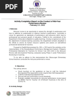 NLC Sample Class Program and Schedule | PDF