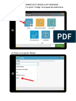 Procedimiento Cambio de Ip Modelo HP Pagewide