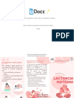 Triptico Sobre La Importancia de La Lactancia Materna 367104 Downloable 1697457