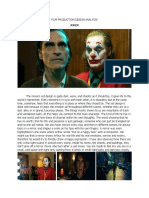 Dark and chaotic set design in Joker film