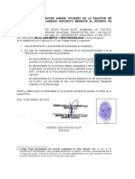 Formato de Declaracion Jurada Utilizado en La Solicitud de Otorgamiento Del Subsidio Dispuesto Mediante El Decreto de URGENCIA #021-2022