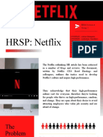HRSP: Netflix: HRM Section A Group 2