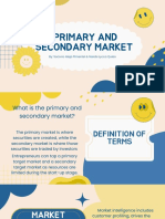 Primary AND Secondary Market: By: Socorro Aleja Pimentel & Naiobi Lycca Quiao