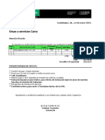 Gruas y Servicios Carco: Guadalajara, Jal., A 6 de Marzo 2023