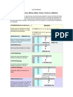 Funciones Varias Si