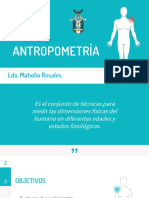 Antropometría: Lda. Maholia Rosales