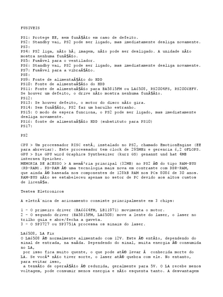 testes-eletronicos-de-fusiveis-playstation-2-pdf-eletr-nicos