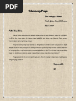 Uri NG Liham Sample | PDF