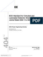 IEEE Standard For Extruded and Laminated Dielectric Shielded Cable Joints Rated 2500 V To 500 000 V