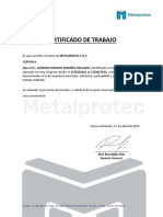 Certificado de Trabajo-Mariñes