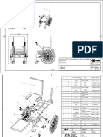 Silla ruedas Handbike ensamble