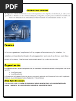 Estructura del Organismo Judicial en Guatemala | PDF | Judicaturas ...