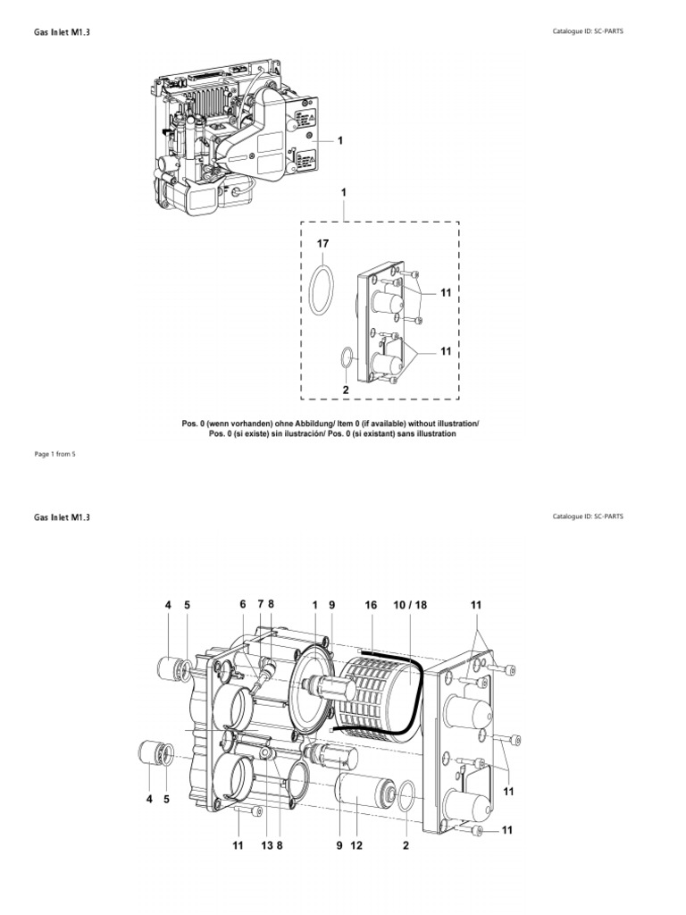 Gas Inlet M1.3 | PDF | Machines | Tools