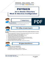 Atomic Structure and Electron Configuration