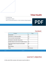 Tribal Health: Dr. Minitta Regy Post Graduate Student Dept. of Community Medicine, ST John's Medical College Bangalore