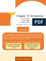 Chapter 10: Inventories