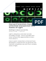 Material Generates New States of Light Corkscrews Vortices