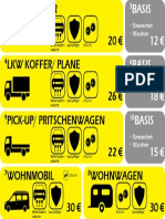 Waschprogramme Transporterwaschanlage WaschparkB27