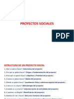 Proyectos sociales: Estructura y aspectos clave