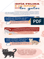 Infografía Filosofía Felina Ilustraciones Gatos