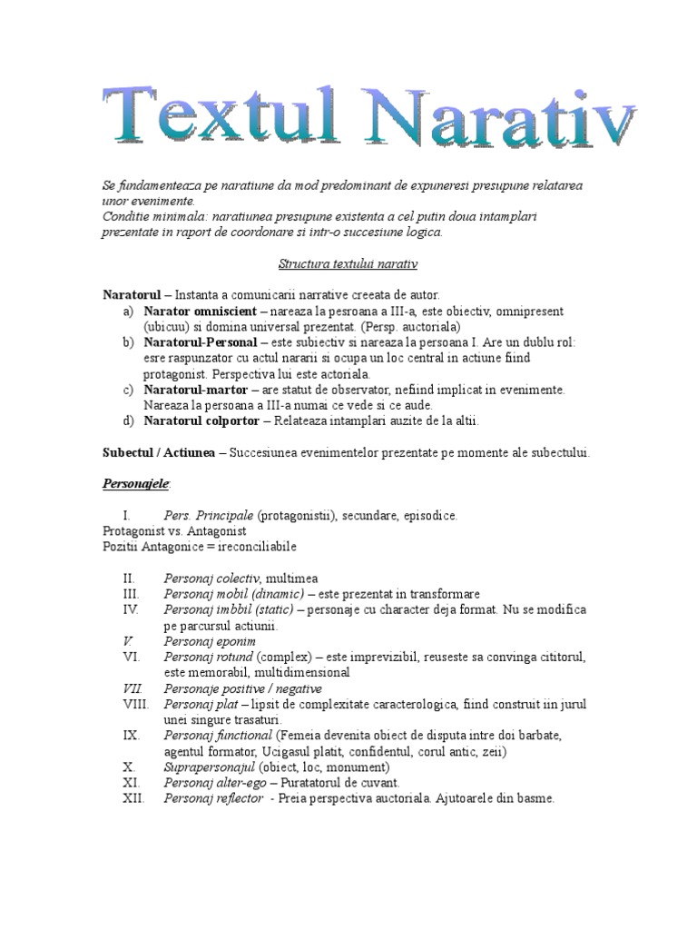 tetrahedron Medical ability Textul Narativ | PDF