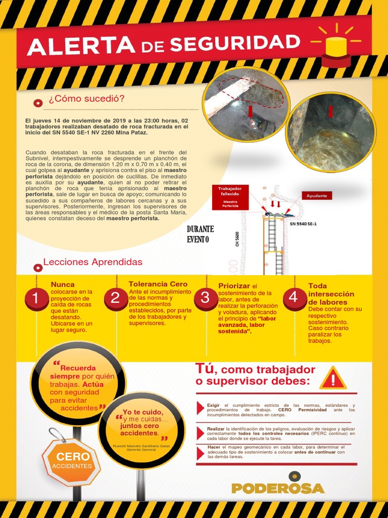 Poster Alerta Seguridad - Ejmac PDF | PDF