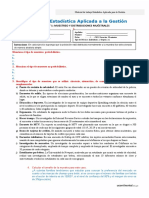 Práctica de Estadística Aplicada A La Gestión: Tema #1: Muestreo Y Distribuciones Muéstrales