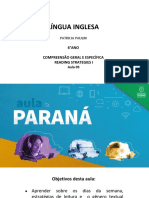 Língua Inglesa: 6°ANO Compreensão Geral E Específica Reading Strategies I