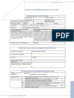 Ficha de Registro de Experiencias Significativas: Identificación Institucional