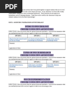 AP Psych Enrichment Activities