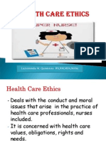Nursing Ethics: Principles and Theories